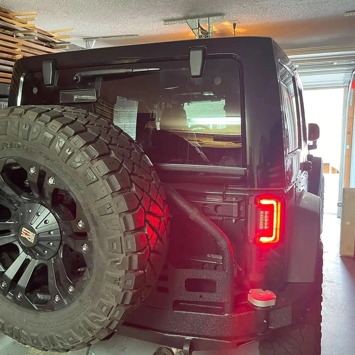 ORACLE Lighting Flush Mount LED Tail Lights for 2007-2017 Jeep Wrangler JK