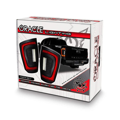 ORACLE Lighting Flush Style LED Tail Lights for 2016-2023 Gen 3 Toyota Tacoma