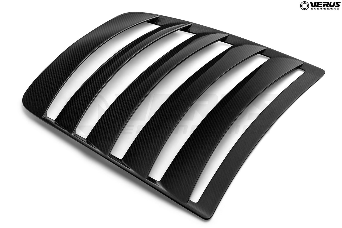 Carbon Hood Louver Kit - Ford GT350/GT350R