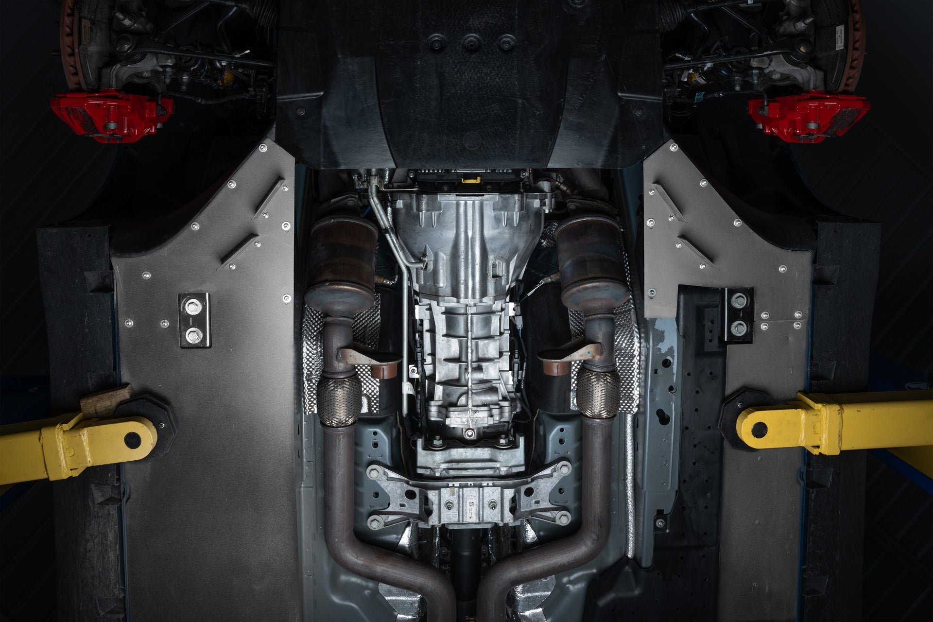 Flat Underbody Panel Kit - Ford Mustang GT350, GT350R