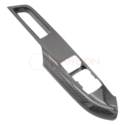 Real Carbon Fiber Window Switch Control Trim Covers V2 for 2024+ Ford Mustang