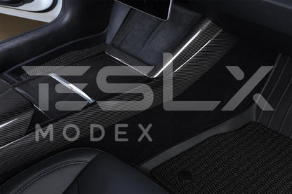 2024-Up Tesla Model 3 Carbon Fiber Interior Center Console Frame