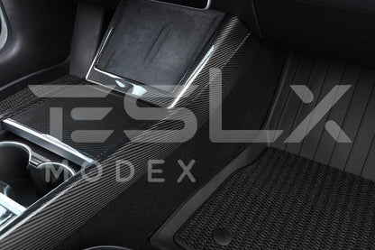 2020-Up Tesla Model 3 & Y Carbon Fiber Interior Center Console Shift Sides