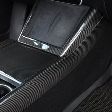 2024-Up Tesla Model 3 Carbon Fiber Interior Center Console Frame