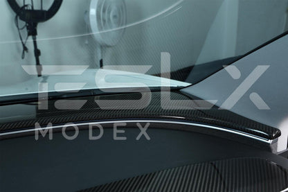 2017-Up Tesla Model 3 & Y Carbon Fiber Interior Instrument Trim