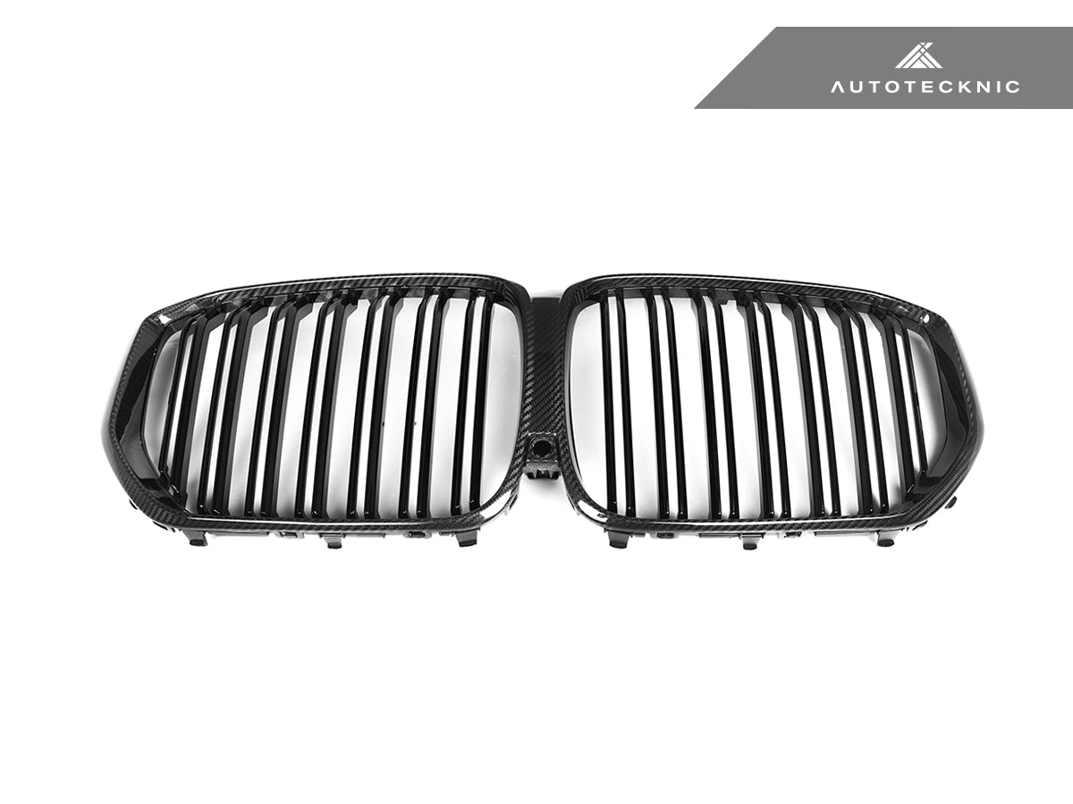 AutoTecknic Dual-Slat Dry Carbon Front Grille - G05 X5 Pre-LCI