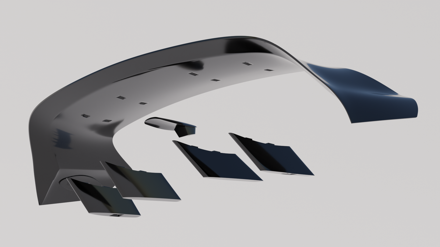 WRC Wing V2 - Hyundai Veloster N (JS, 2019-2022)