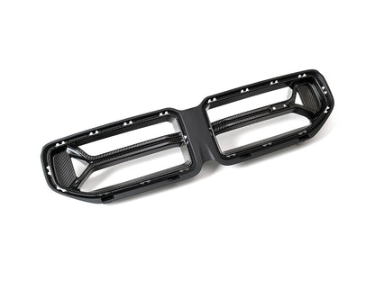 AutoTecknic Dry Carbon Corsa Front Grille - BMW G87 M2