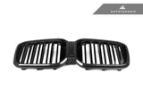 AutoTecknic Dry Carbon Fiber Dual-Slats Front Grille Set - F97 X3M LCI | F98 X4M LCI