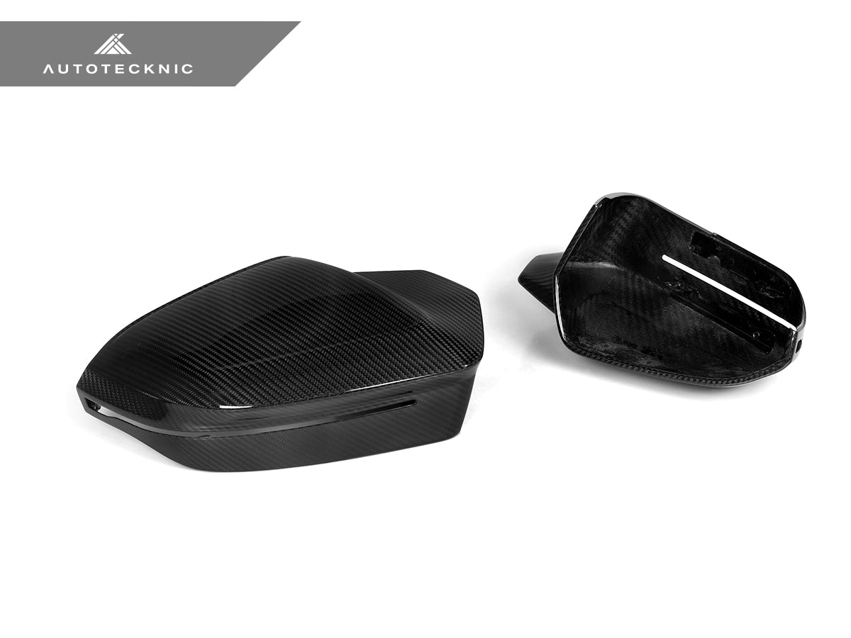 AutoTecknic M-Inspired Dry Carbon Mirror Cap Set - BMW G60 5-Series | G70 7-Series