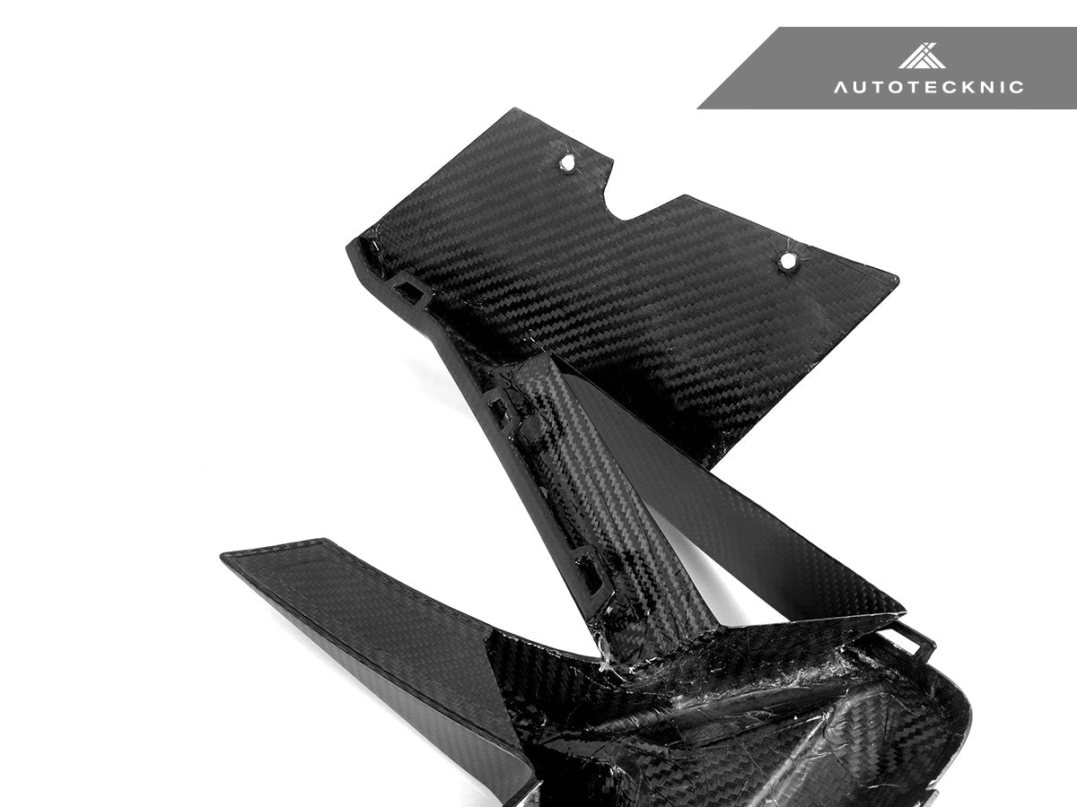 AutoTecknic Dry Carbon Front Bumper Trim Set - F97 X3M LCI | F98 X4M LCI