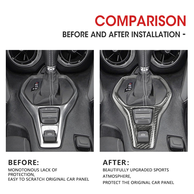 CAMARO 16-24 CENTER CONTROL PANEL CARBON FIBER COVER