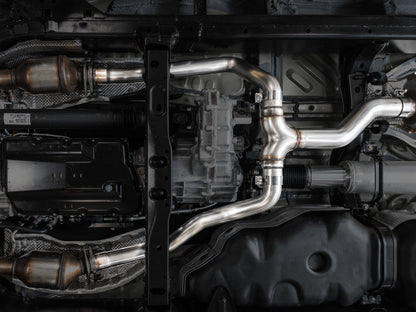 AWE Tuning AWE 0FG Exhaust for 3rd Gen Toyota Tundra - Dual Diamond Black Tips 3015-33063