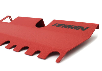 Perrin 15-21 WRX/STI Radiator Shroud | Without OEM Intake Scoop - Red