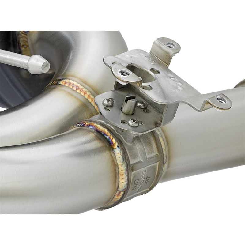 aFe MACHForce XP Exhausts Axle-Back 12-15 BMW 335i 3.0T (SS w/Black Tips)