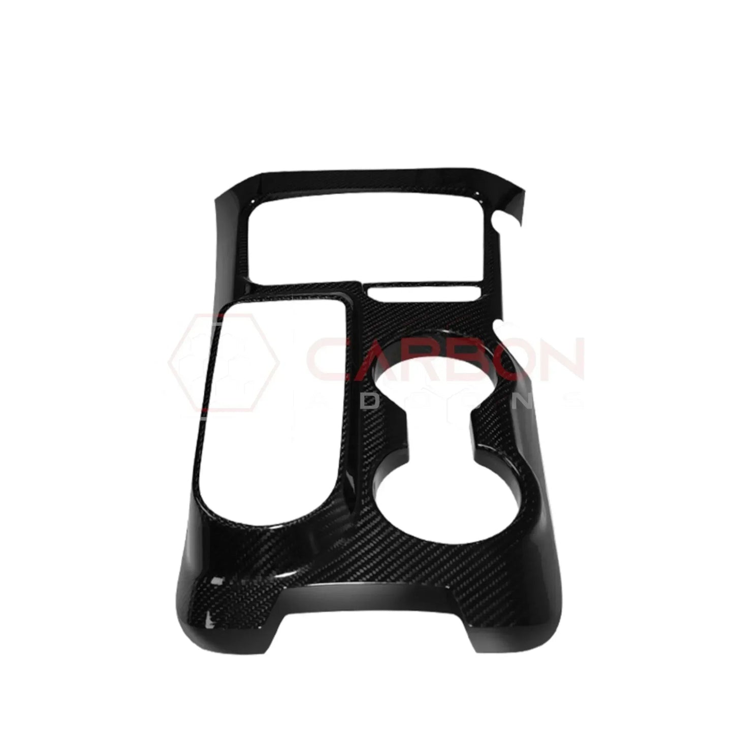 Real Carbon Fiber Center Console Cover For 2021-2024 Ford Bronco