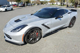 Corvette C7 Z06 Conversion Side Skirts Rocker Panels