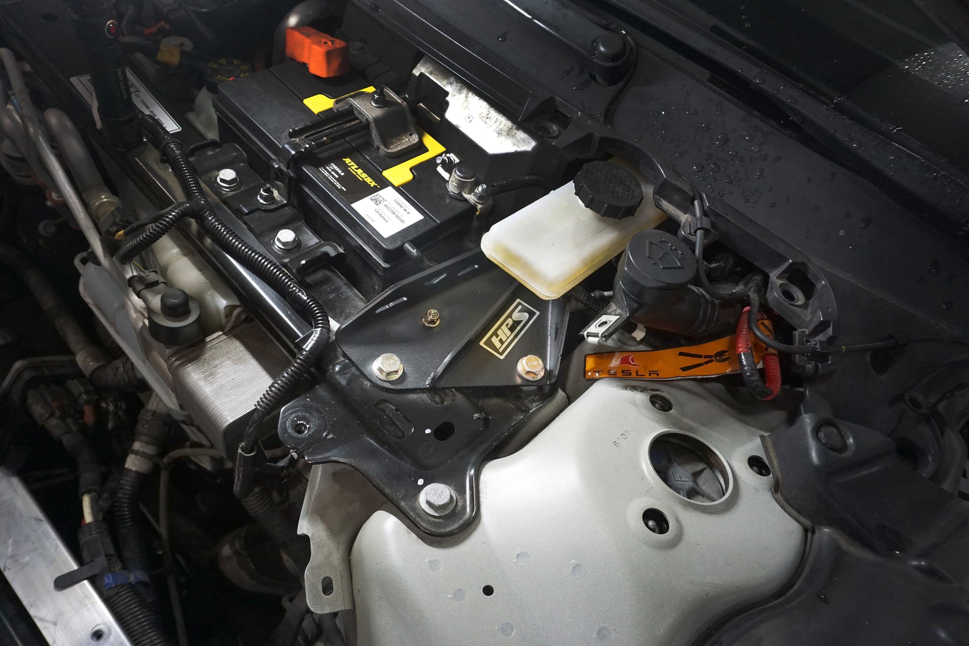 HPS Brake Master Cylinder Brace Tesla 2017-2023 Model 3 Left Hand Drive