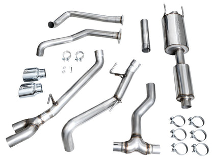 AWE Tuning AWE 0FG Exhaust for 3rd Gen Toyota Tundra - Dual Chrome Silver Tips 3015-32063