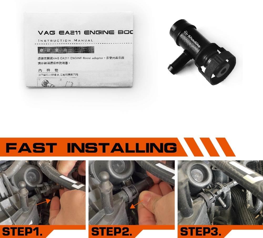 Boost Tap Adapter for Audi, VW, Porsche Vacuum Tap