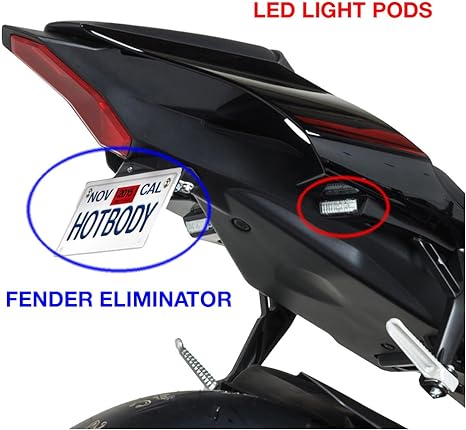 Hotbodies Racing - 81501-1000 - Fender Eliminator, Gloss Black 20-2294 2030-0909