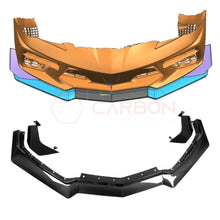 C8 Corvette Stingray Carbon Fiber Z07 Style Front Splitter & Canards
