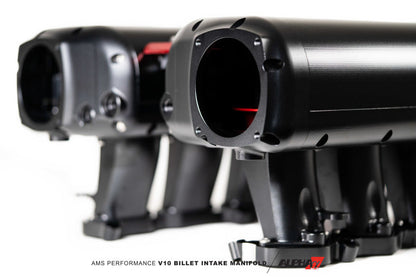 AMS Performance V10 Audi R8 / Lamborghini Huracan / Performante Billet Intake Manifold - CLR Anodize ALP.37.08.0001-1