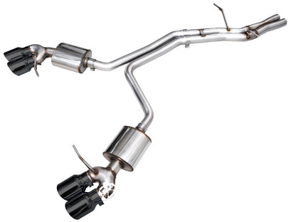 AWE Tuning 19-21 Porsche Macan 3.0T/2.9TT Touring Edition Catback Exhaust w/ Diamond Black Tips 3015-43951