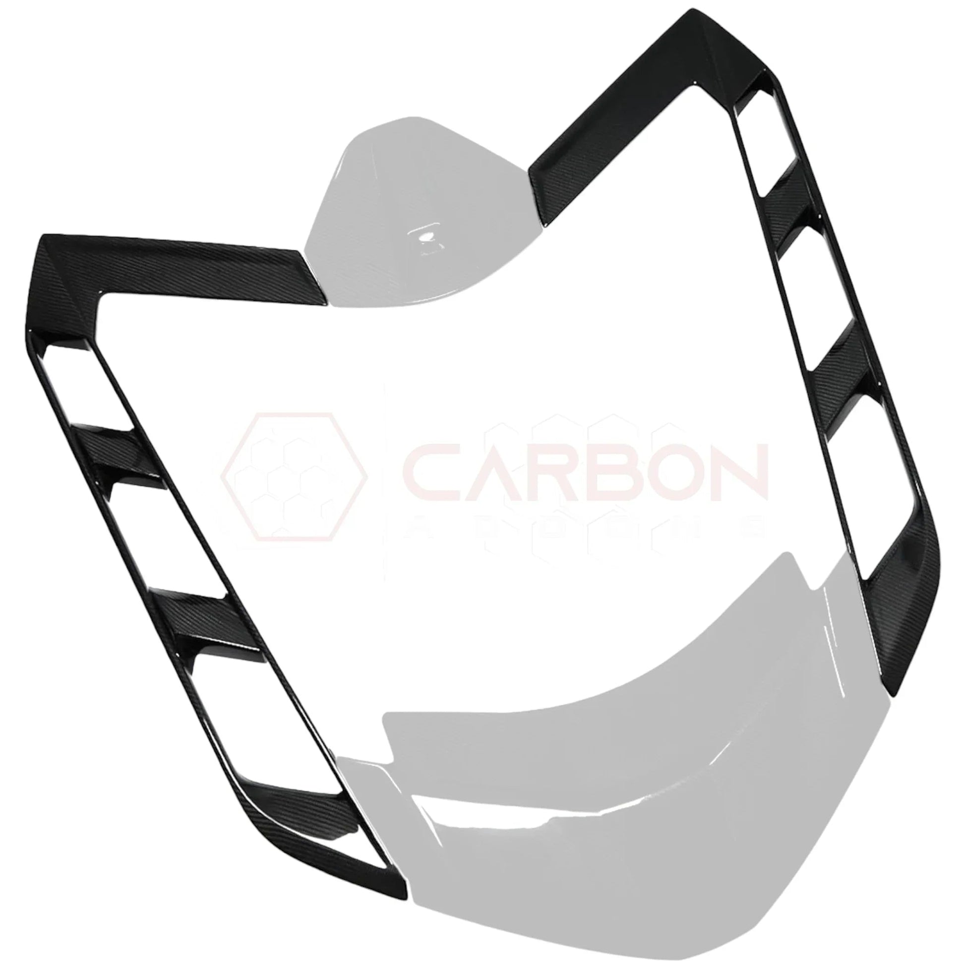 C8 Corvette Real Carbon Fiber Rear Hatch Vent Covers | Exterior Upgrade (2020–2027)