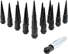 CPR Spike Lug Nuts – 17mm Hex – 12x1.5 Thread – Green Finish – Set of 20