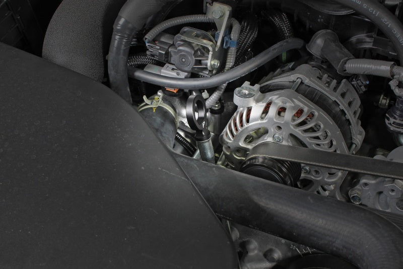 Perrin Subaru Dipstick Handle Round Style - Black | PSP-ENG-721BK