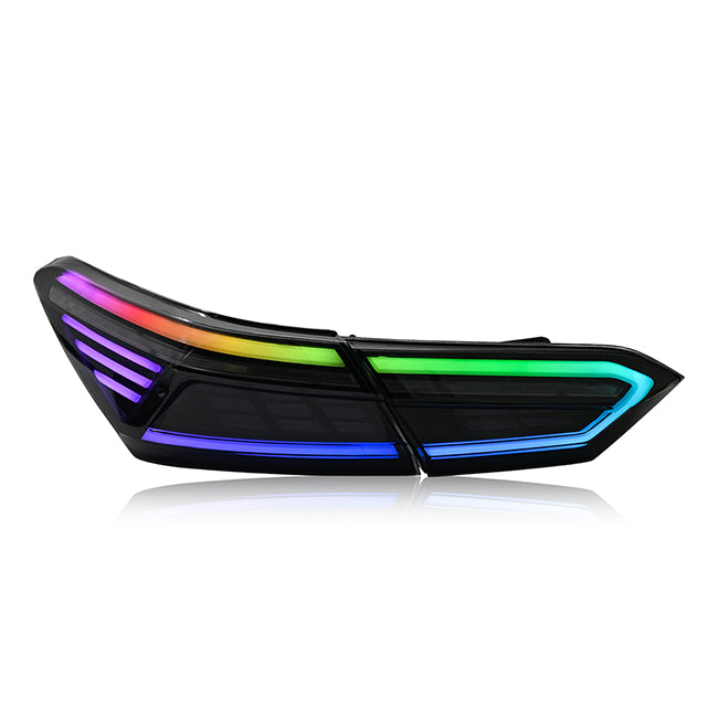 201824 Toyota Camry Xsexle Style RGB Tail Lights
