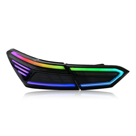 201824 Toyota Camry Xsexle Style RGB Tail Lights