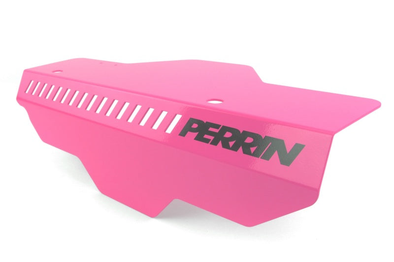 Perrin [02-14 WRX, 04-21 STI] Belt Cover Hyper Pink | PSP-ENG-150HP