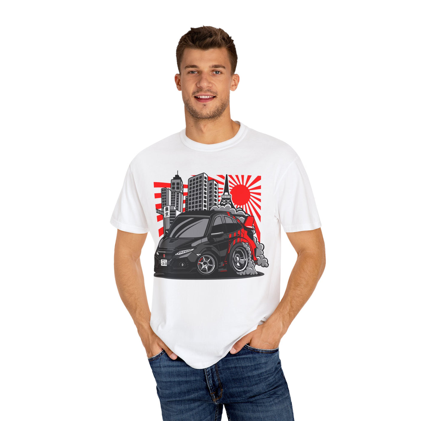 Honda Civic Type R T-Shirt – Tokyo Street Smoke Edition