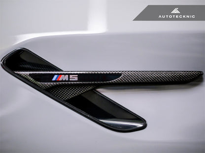 AutoTecknic Carbon Fiber Fender Trim Set - BMW F90 M5