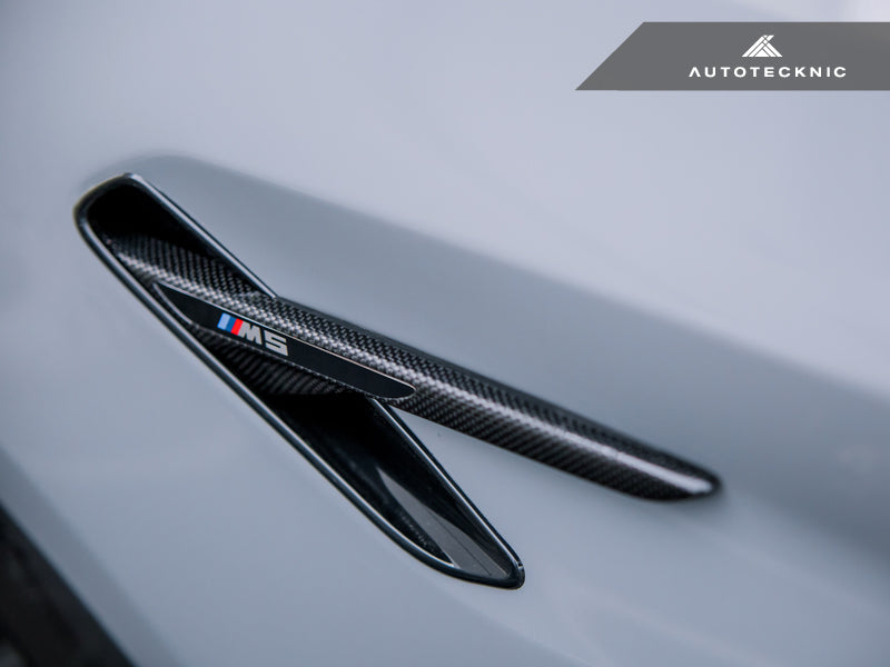 AutoTecknic Carbon Fiber Fender Trim Set - BMW F90 M5