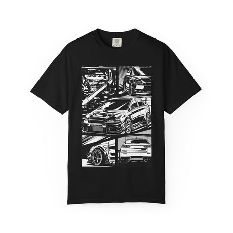 Final Form T-Shirt – Mitsubishi Lancer Evolution X Manga Panel