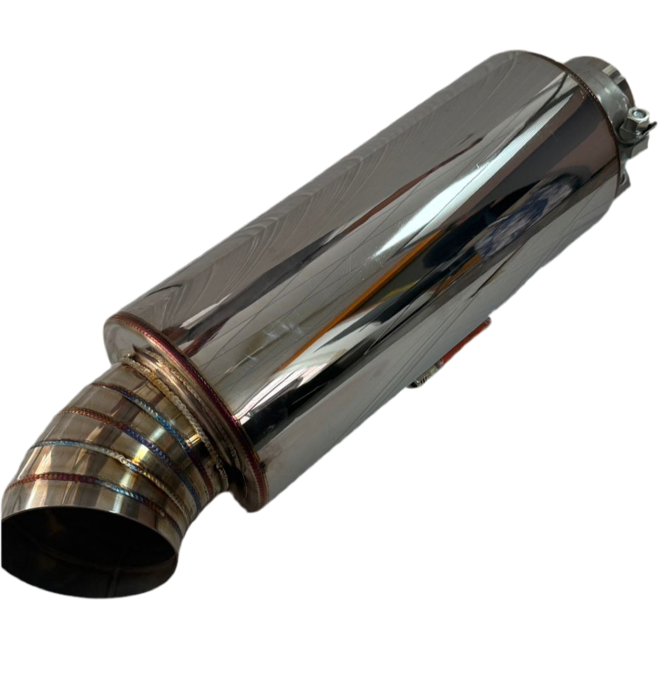 SPDZ1 LTR Race Muffler - 3" Inlet 4” Outlet