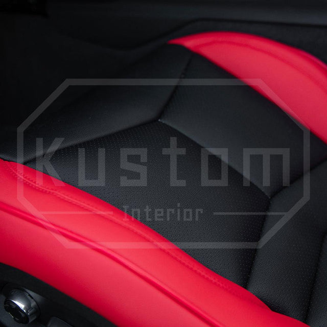 Corvette C8 Premium Custom Leather Seat Covers