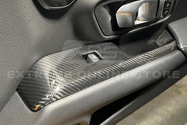 2020-Up Toyota Supra Carbon Fiber Side Door Panel Cover