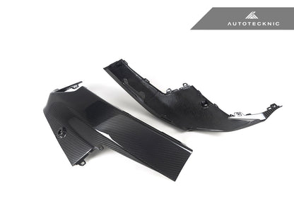 AutoTecknic Dry Carbon Rear Side Diffuser Set - G42 2-Series