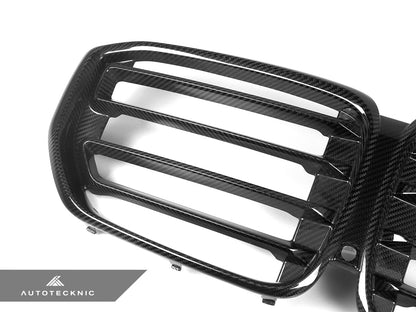 AutoTecknic Dry Carbon M-Inspired Front Grille - G05 X5 LCI