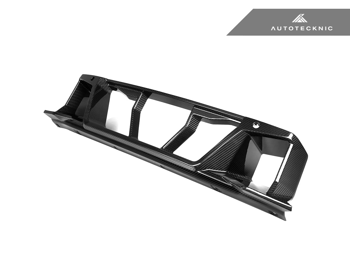 AutoTecknic Dry Carbon Corsa Center Bumper Trim - G87 M2