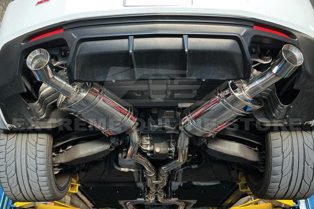 2016-PRESENT CHEVROLET CAMARO V8 COUPE DUAL TIPS CAT BACK EXHAUST