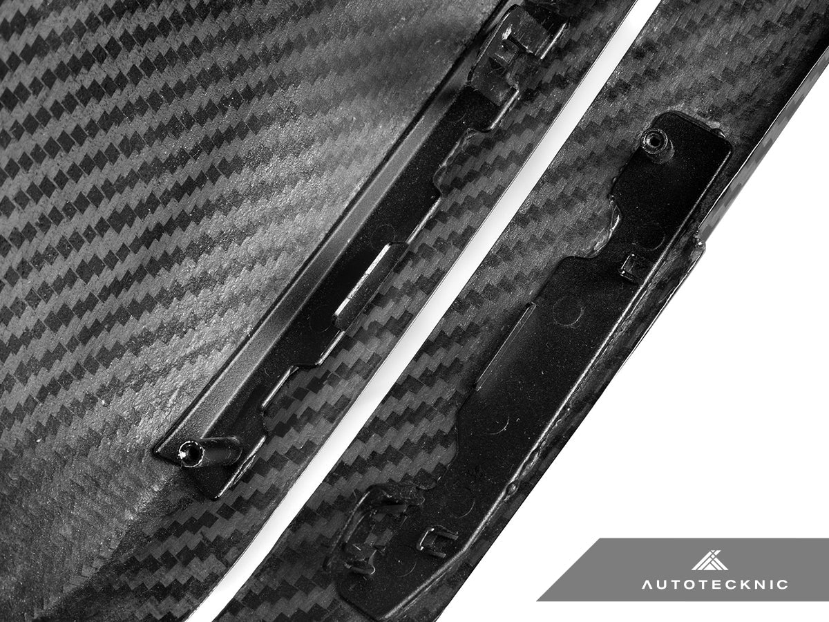 AutoTecknic M-Inspired Dry Carbon Mirror Cap Set - G60 5-Series | G70 7-Series