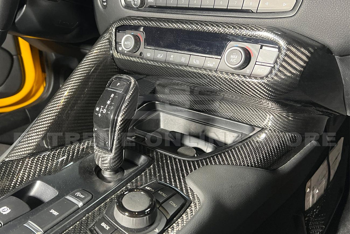 2020-Up Toyota Supra Center Console AC Switch Panel Cover
