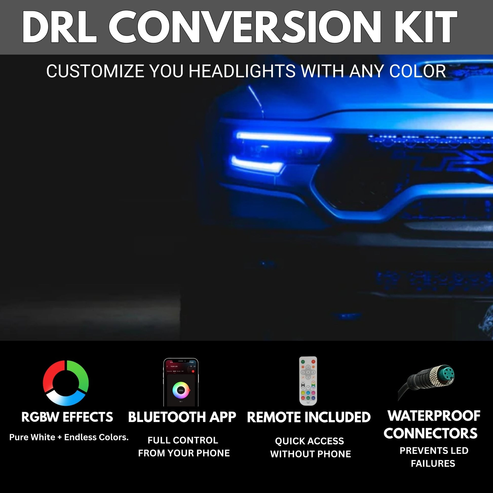 Ram 1500 / TRX RGBW DRL Boards (2019-2024)
