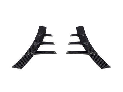 AutoTecknic Dry Carbon Rear Fender Arch Trim Set - BMW G87 M2