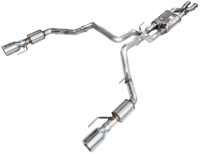 AWE Tuning AWE Gen 3 Raptor R SwitchPath Exhaust - Chrome Silver Tips 3025-32852